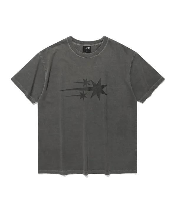 3star symbol pigment tee[charcoal]