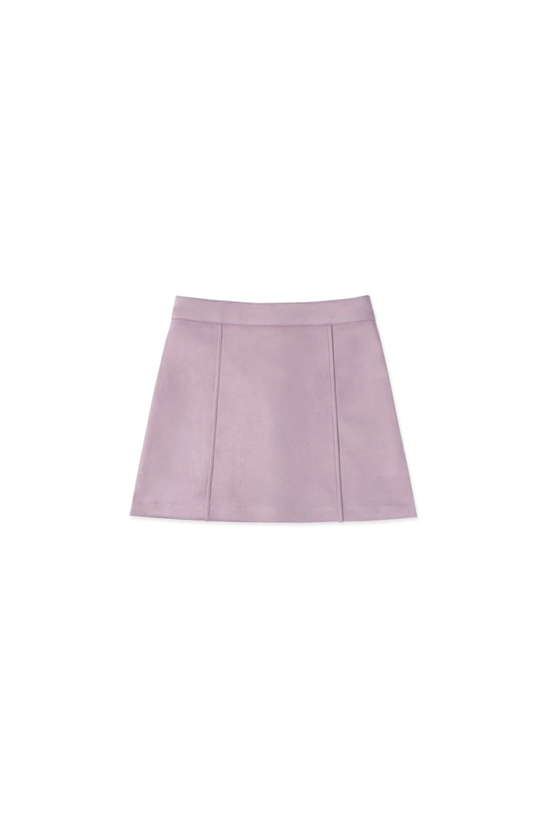 위드아웃썸머 Suede mini skirt_purple 상품 이미지 3