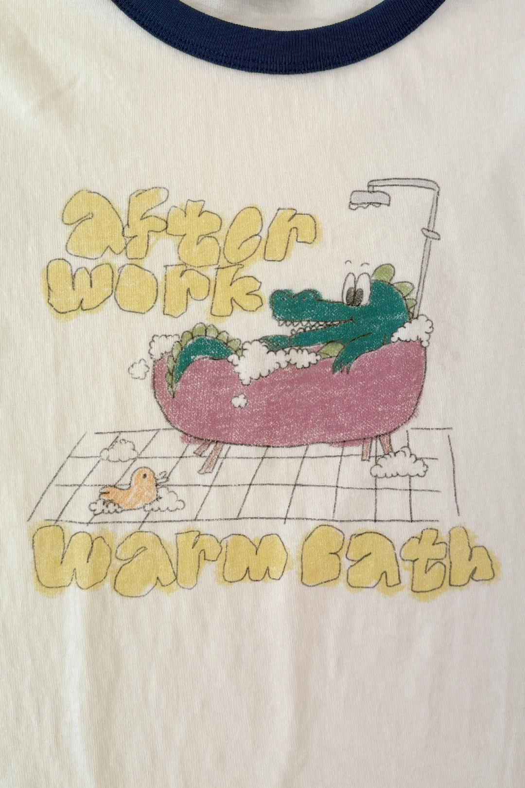 누아누 Bath Ringer Tee_Cream 상품 이미지 3