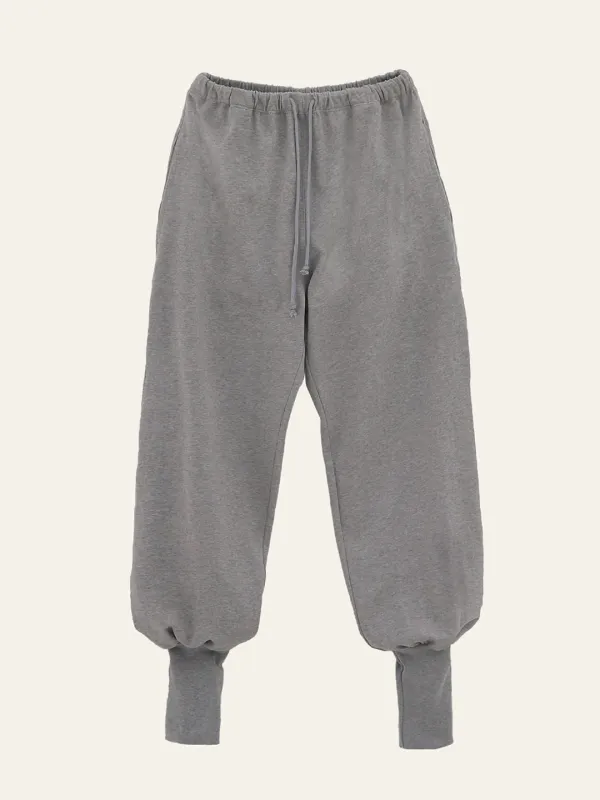 Fold Jogger Pants, Gray