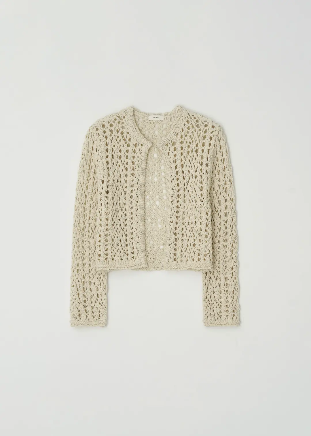 더라이 Net Knit Cardigan(Beige) 상품 이미지 3