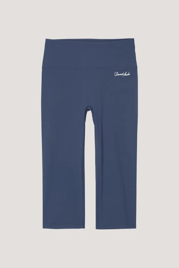 ESSENTIAL KNEE LENGTH LEGGINGS MARINE BLUE_UDPA4A218B3