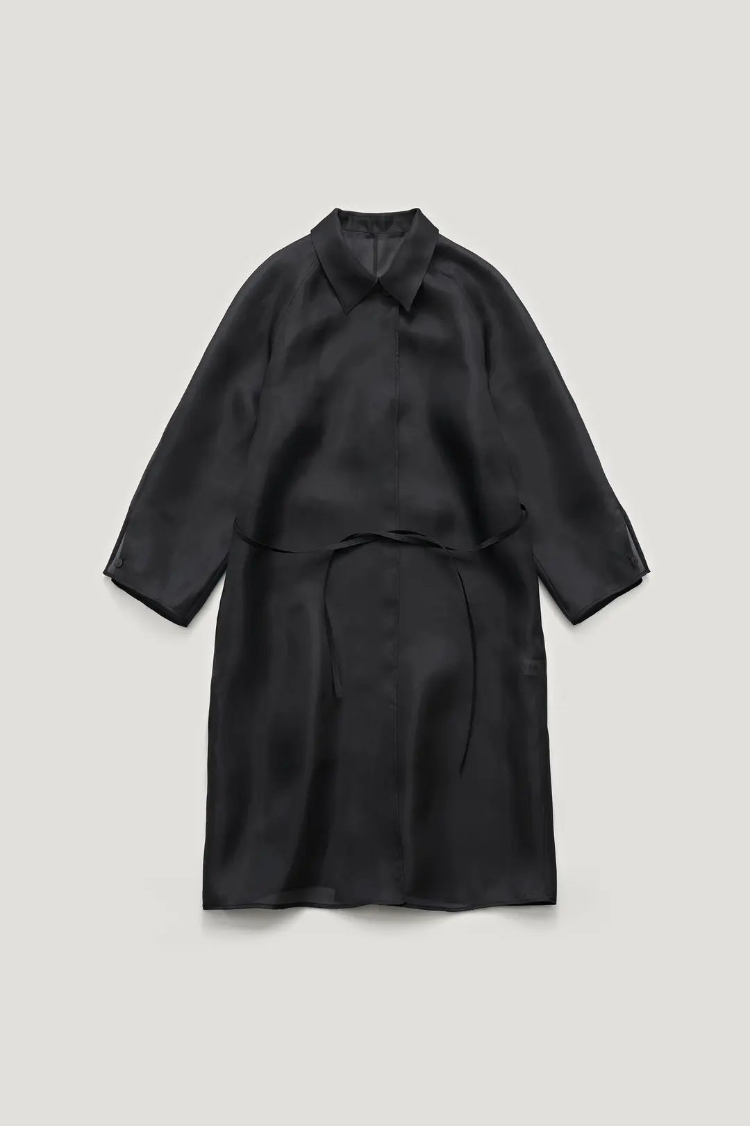 CARDIFF BACK DART COAT_BLACK