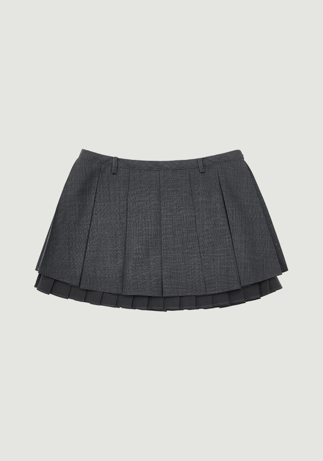 그로브 FAE SOLID PLEATS SKIRT 상품 이미지 1