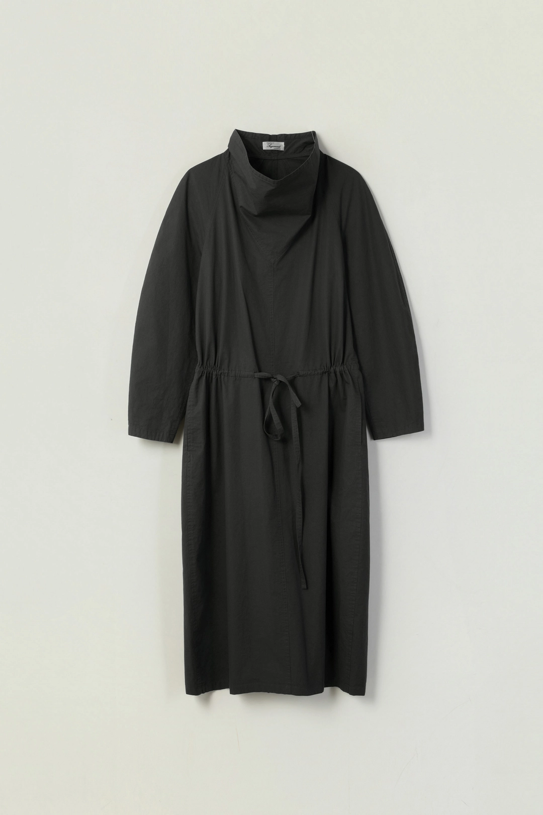 세이지먼트 TYDLE DRAPED STRAP LONG DRESS_CHARCOAL 상품 이미지 1