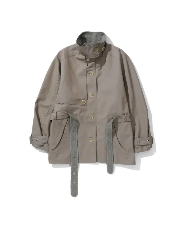 Half Trench Coat, Grain