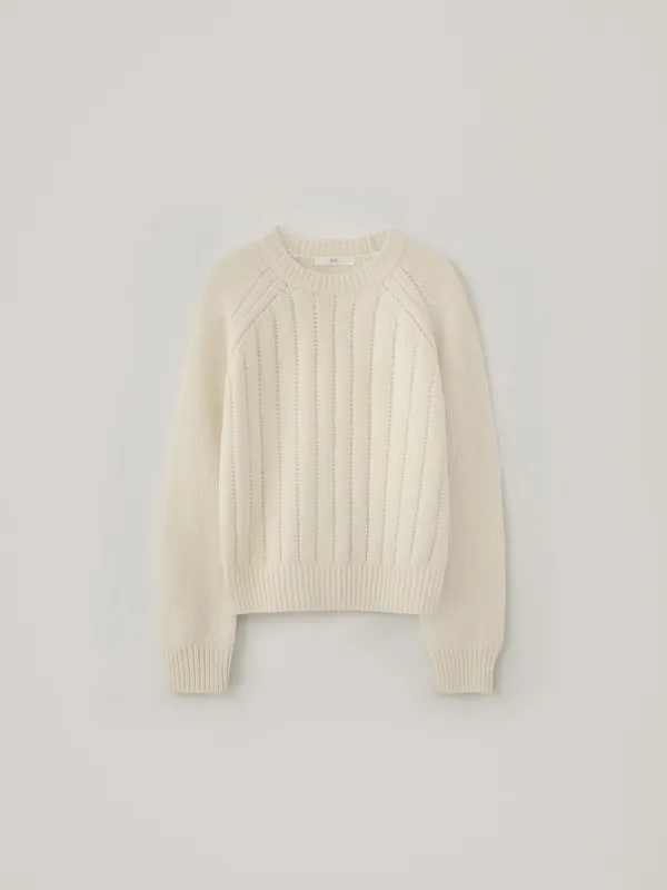 Soren Wool Sweater - Cream