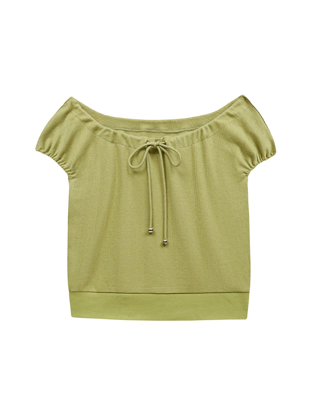 마가린핑거스 STRAP OFF-SHOULDER TOP (OLIVE) 상품 이미지 1