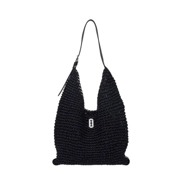 Boater Duo Hobo L (보터 듀오 호보 라지) Black