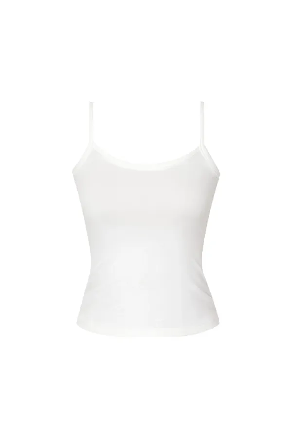 BASIC 02 SLEEVELESS TOP (WHITE)