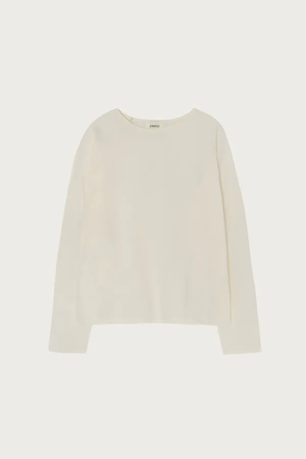 RAGLAN LONG SLEEVE T-SHIRT DOVE