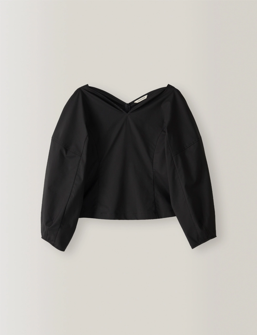 노미나떼 Selen Volume Blouse (Black) 상품 이미지 3