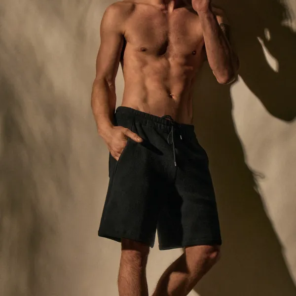 Cozy Sweat Short - Black