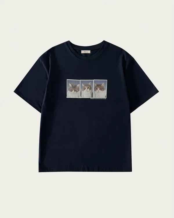 (8차) Meonzi T-shirts - Navy