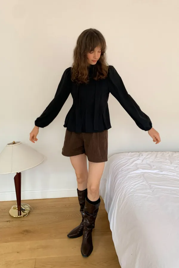 Popo Blouse / Black