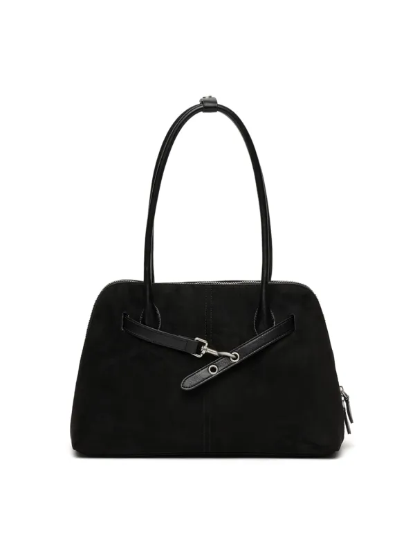 NOA BAG[SUEDE BLACK]