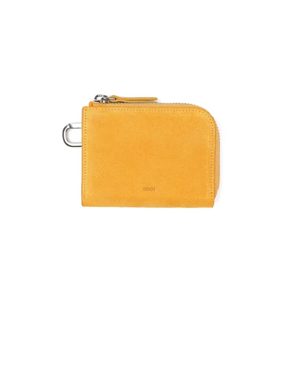 HALF WALLET [SUEDE MUSTARD]