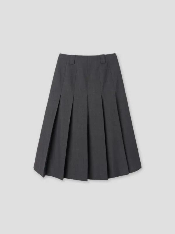 Miuccia Pleated skirt