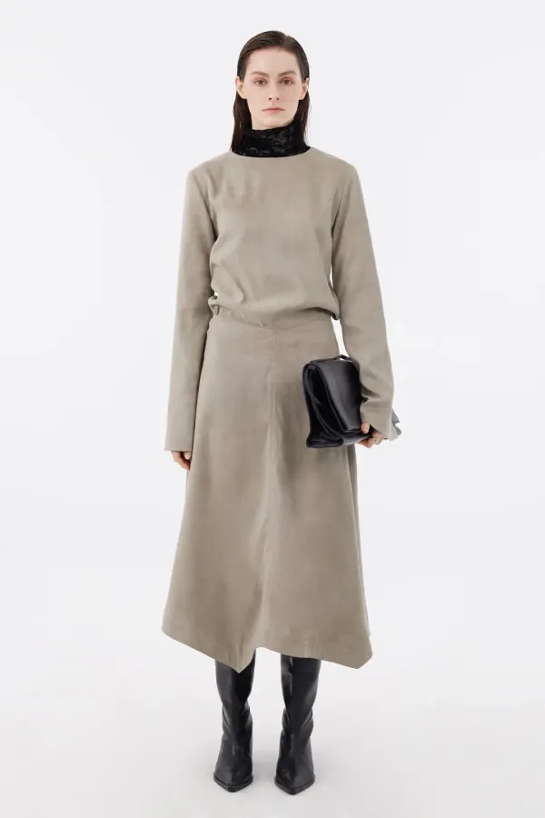 Asymmetric Maxi Dress