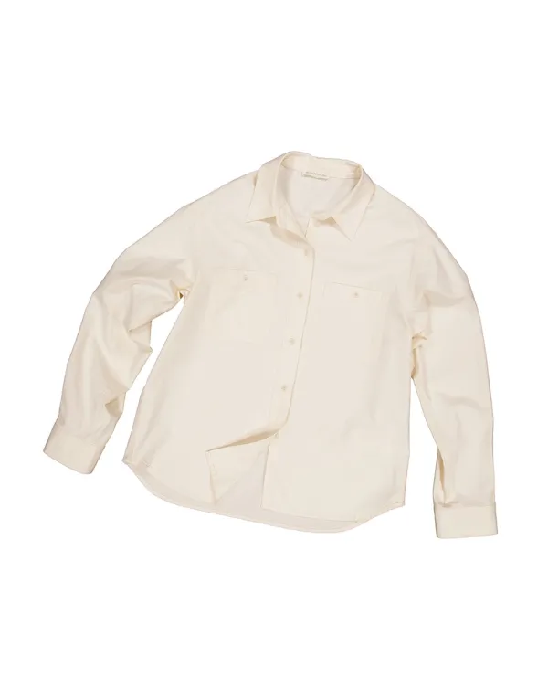 noah pocket shirt (ivory)