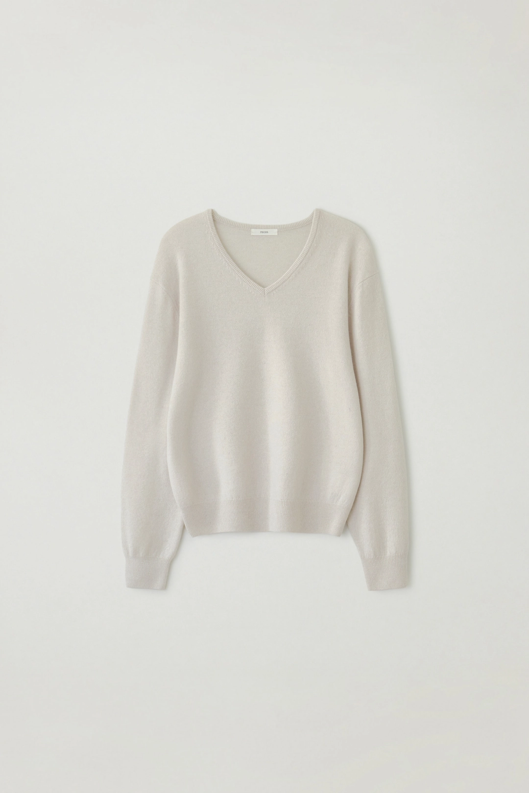 페세스 Galerie v-neck knit (Ash white) 상품 이미지 1