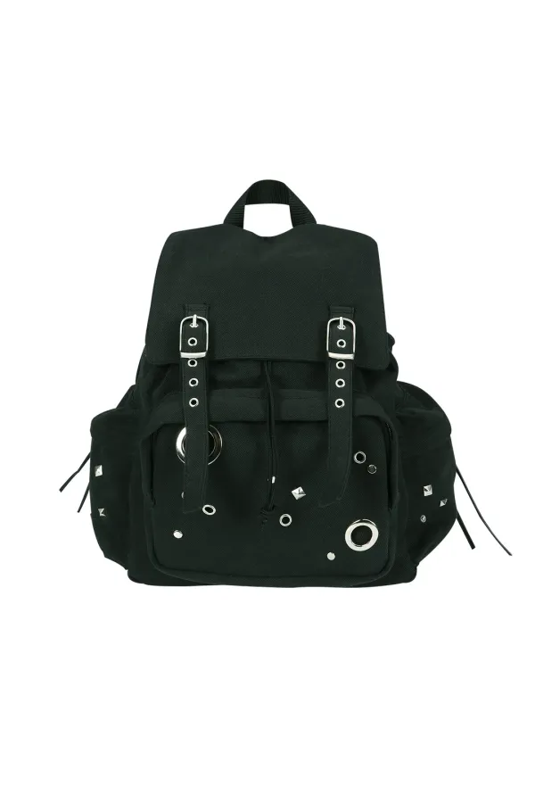 로우 레이아웃 백팩 raw layout backpack (black)