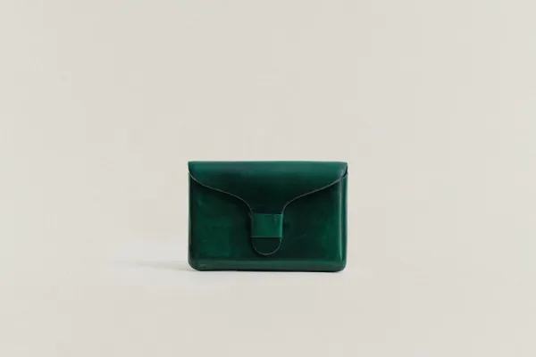PORTE CARTES FLORENCE MEDIUM GREEN