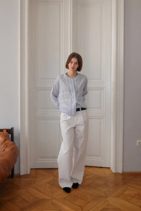 Lune Blouse_Sky