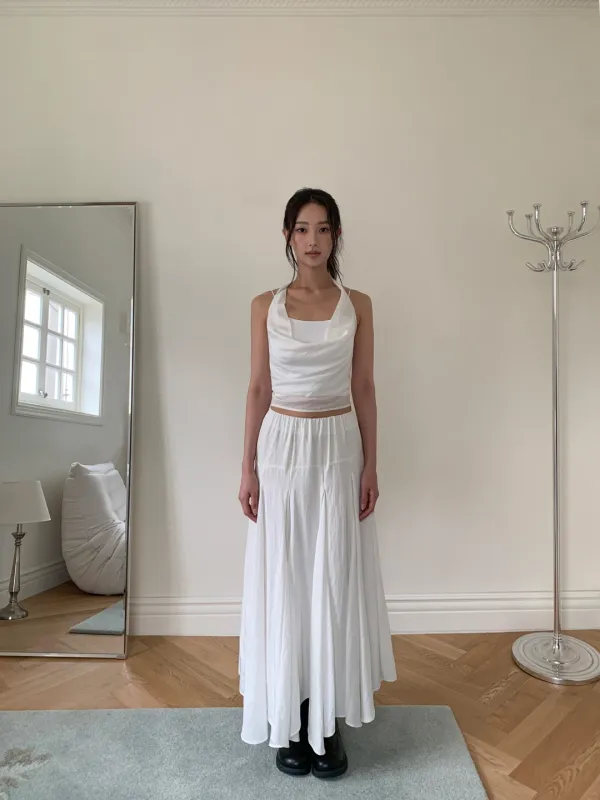 Maria Skirt / White