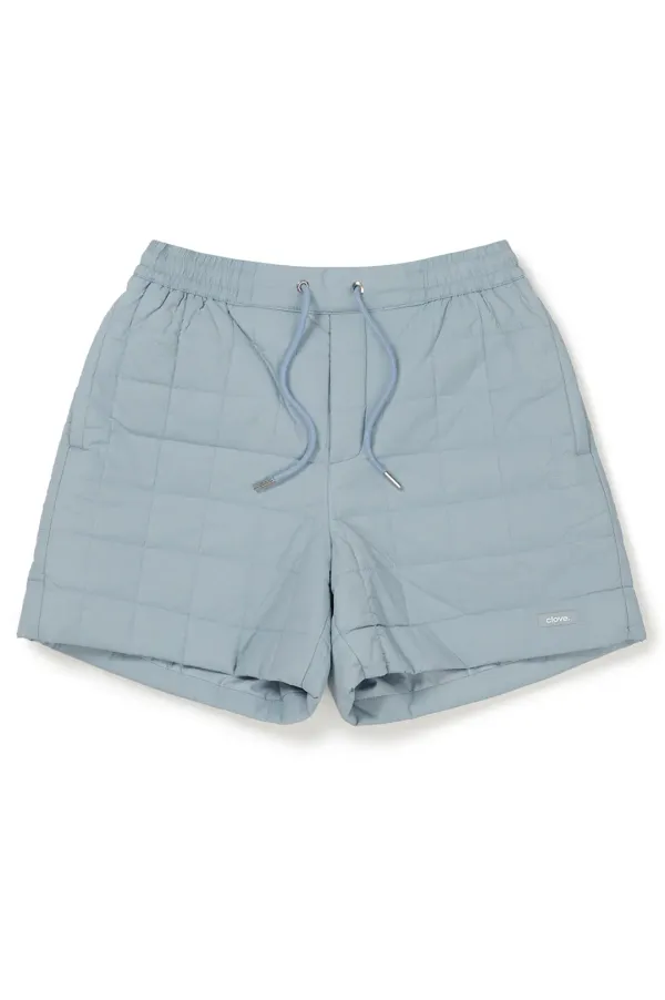 [24FW clove] Quilted Shorts (Sky Blue)