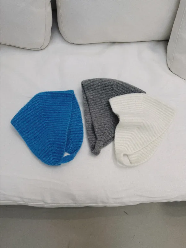 Knit bonnet (그레이)