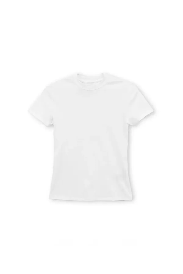 W Shrunk T Shirt, White