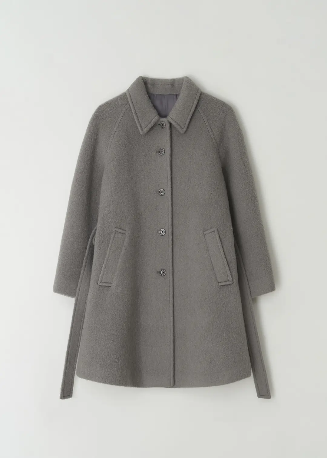 더라이 Hairy Raglan Coat(Grey) 상품 이미지 3