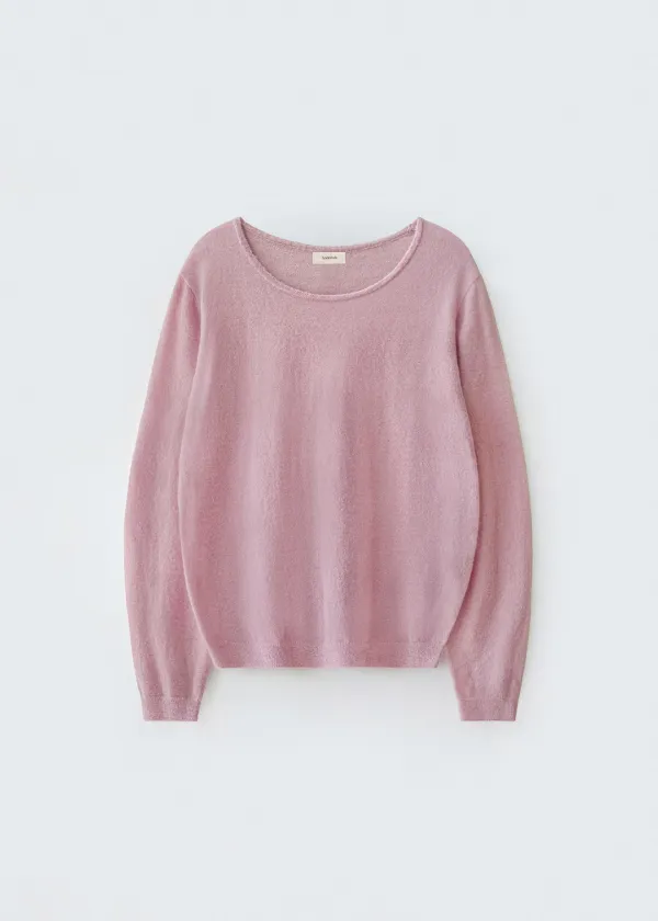 Roco alpaca round knit (pink)
