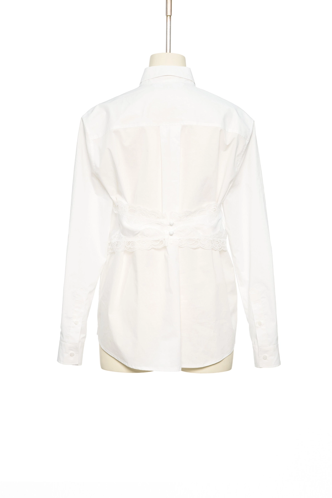 푸쉬버튼 PS26 WHITE SLIP LAYERED SHIRT 상품 이미지 2