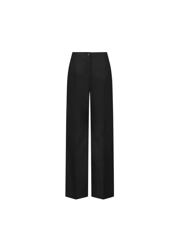 Straight Fit Pants, Black