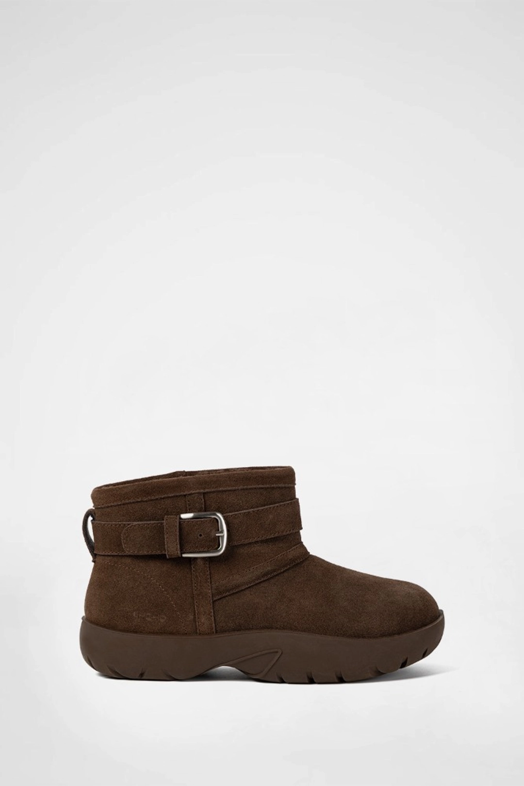 기호 BOUCLE BUCKLE SHORT WINTER BOOTS / BROWN 상품 이미지 1