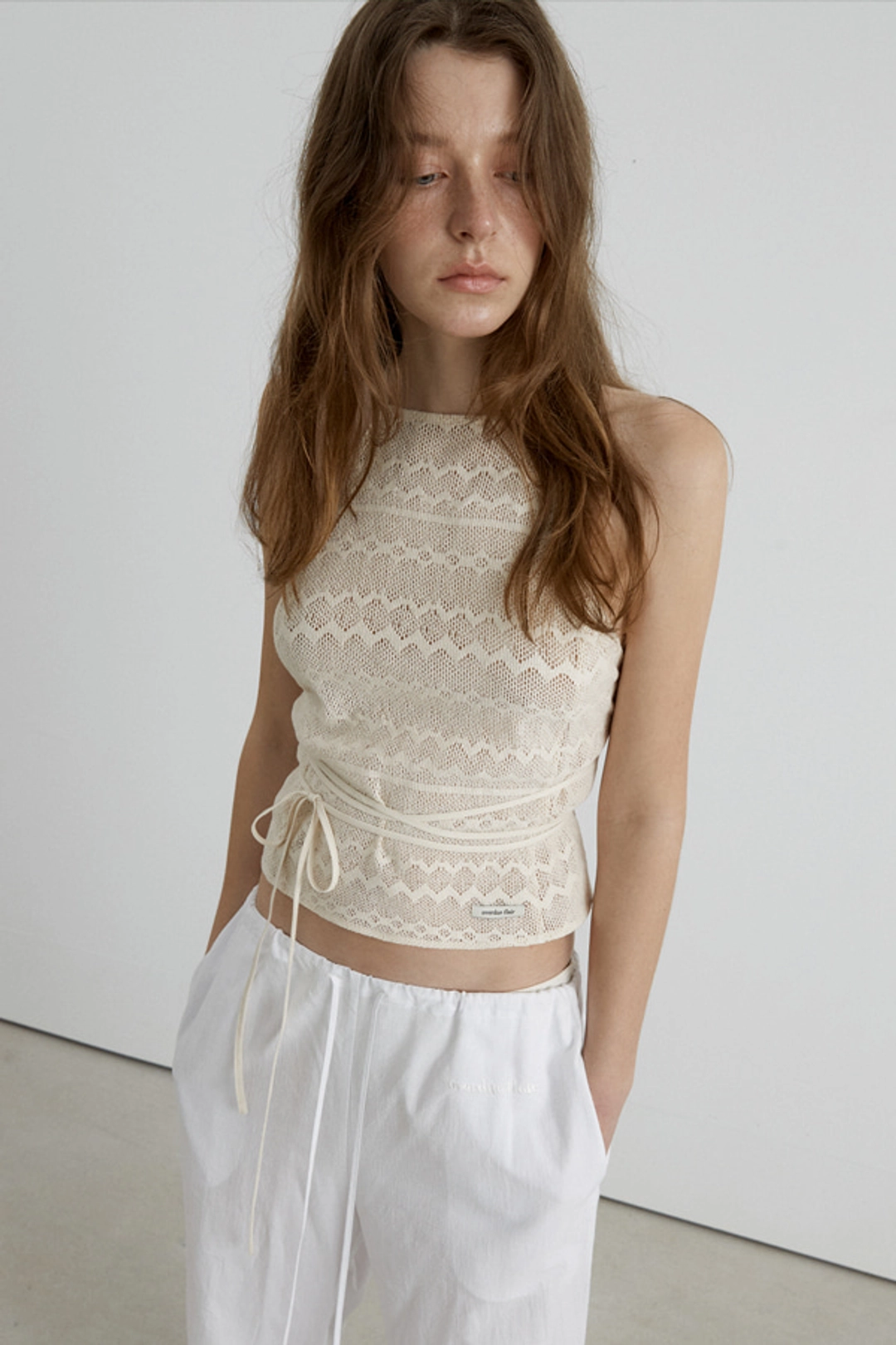 오버듀플레어 STRAP HALTER TOP 상품 이미지 2