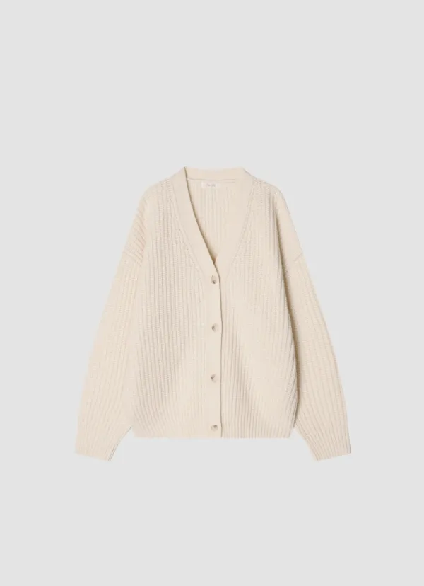 [2nd] Bony Loose-fit Cardigan_Ivory