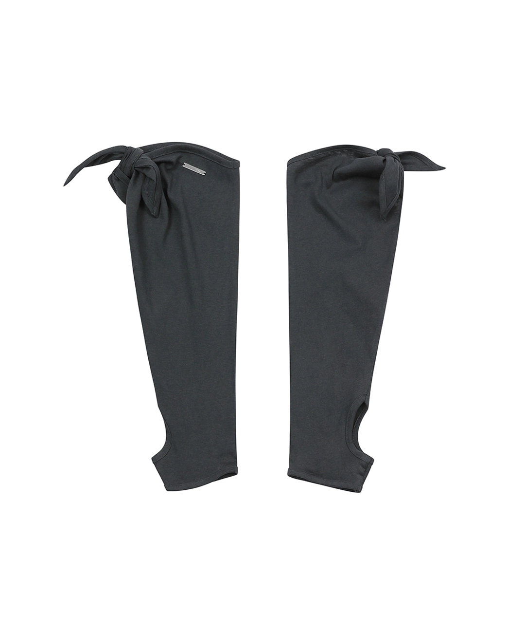 미세키서울 [레이 PICK] Cawl tie knee socks CHARCOAL 상품 이미지 1