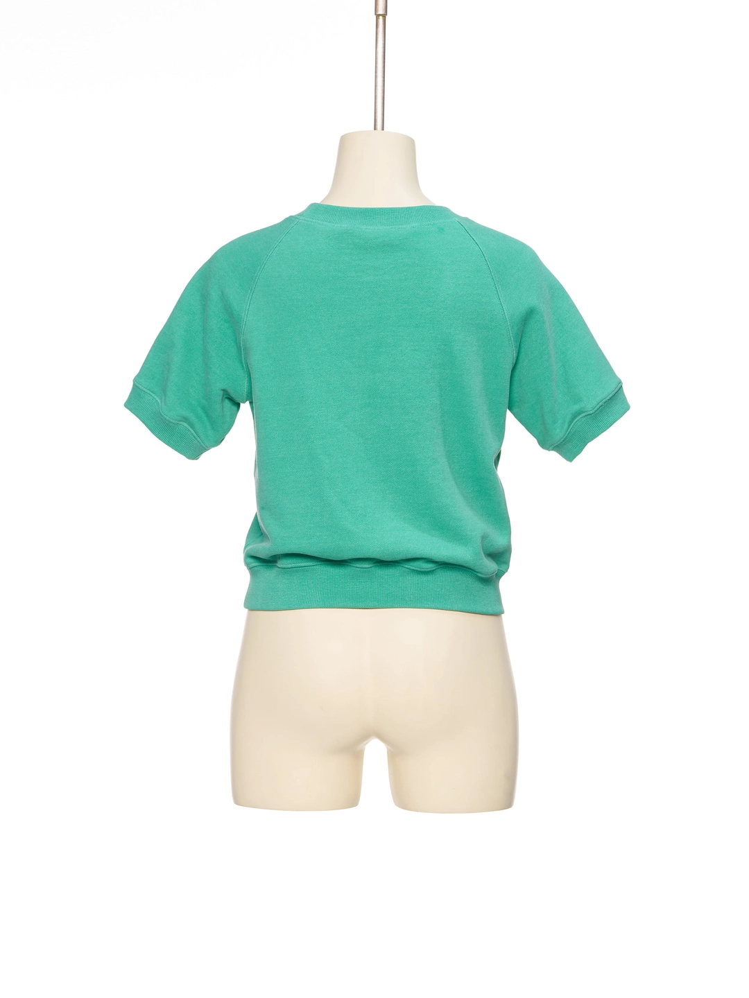 푸쉬버튼 SS26 ZERO GREEN RAGLAN SHORT-SLEEVE SWEATSHIRT 상품 이미지 3