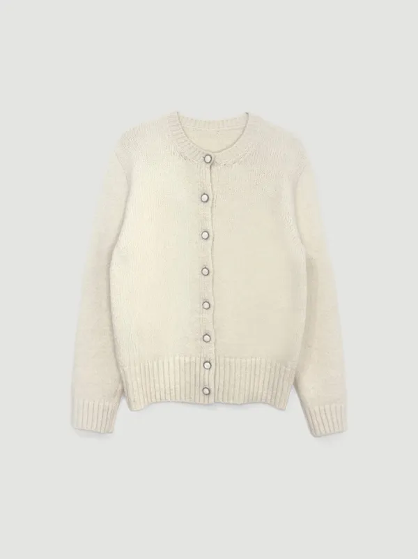 25 Jewel knit cardigan (아이보리)