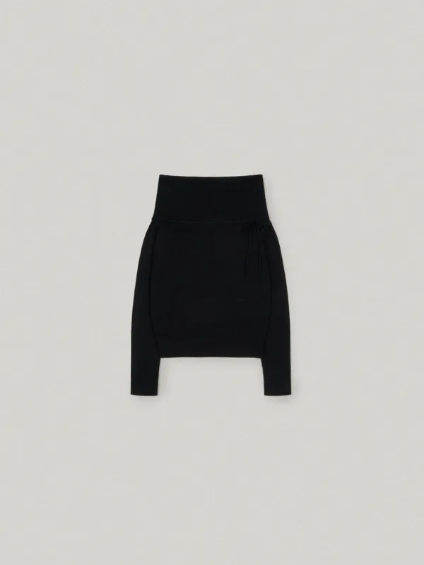 Lien Off Shoulder Knit - Black리앙 오프숄더 니트