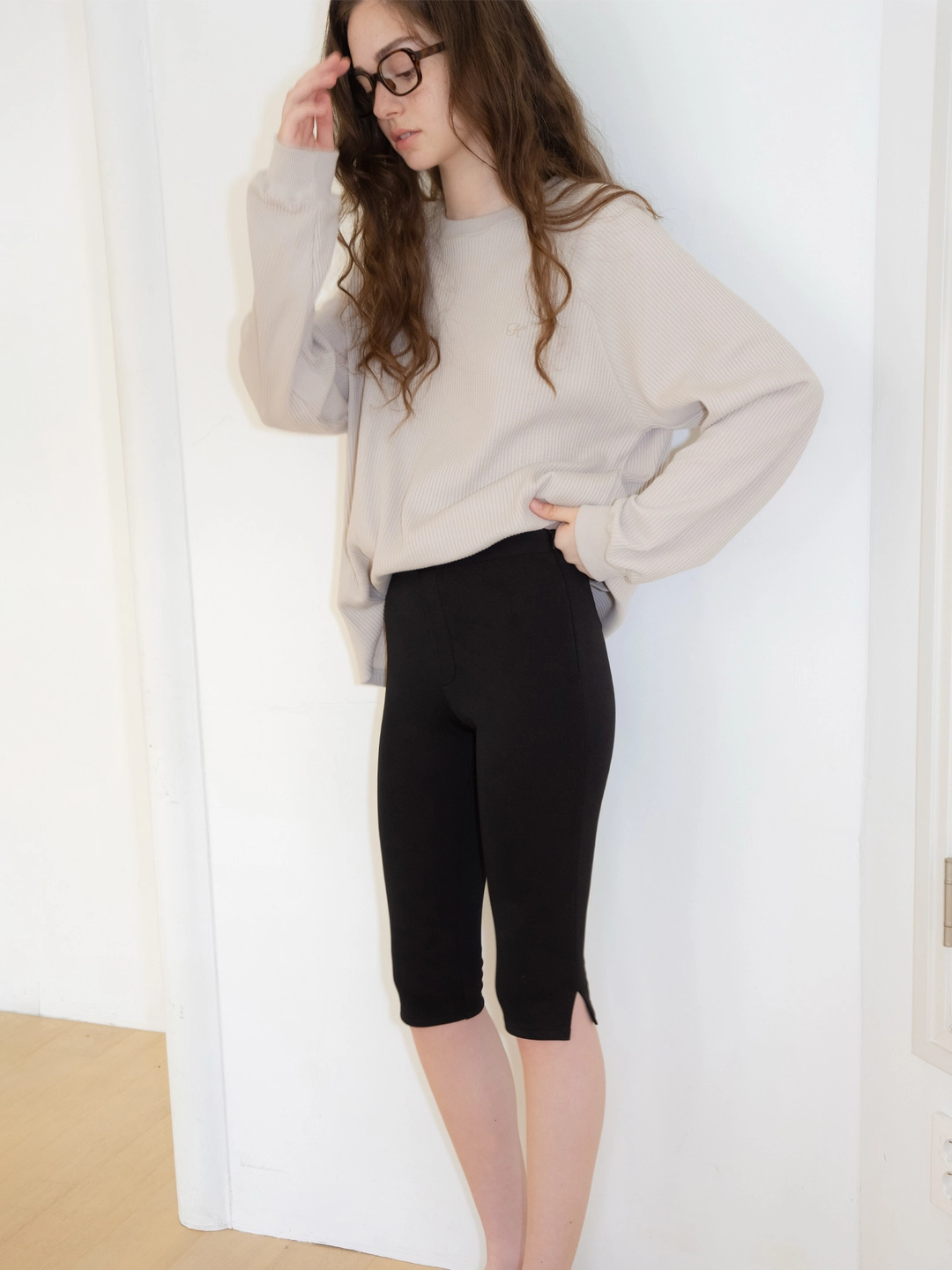 헤더먼트 waffle pullover (soy) 상품 이미지 3