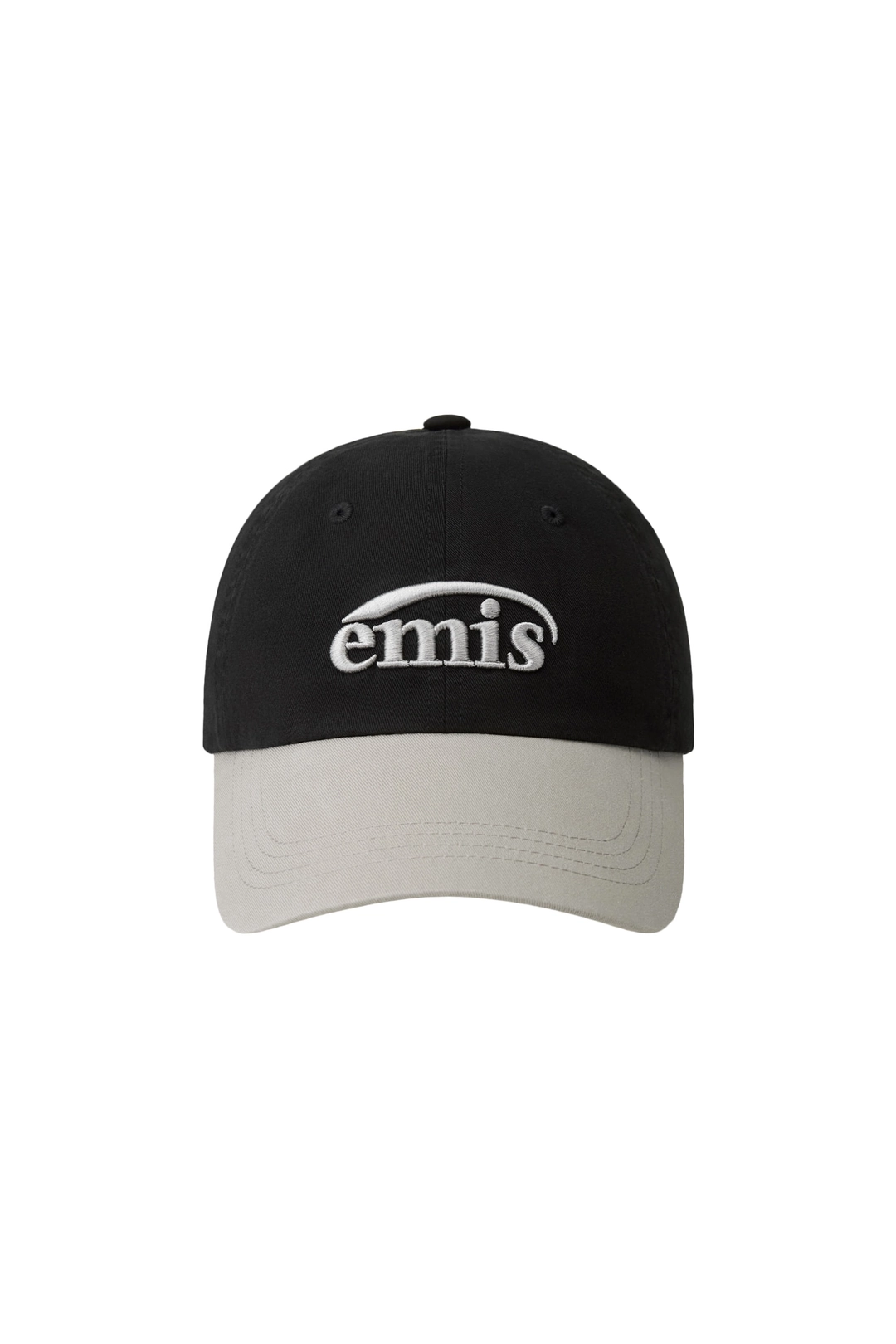 이미스 WASHED TWO TONE BALL CAP-BLACK 상품 이미지 1