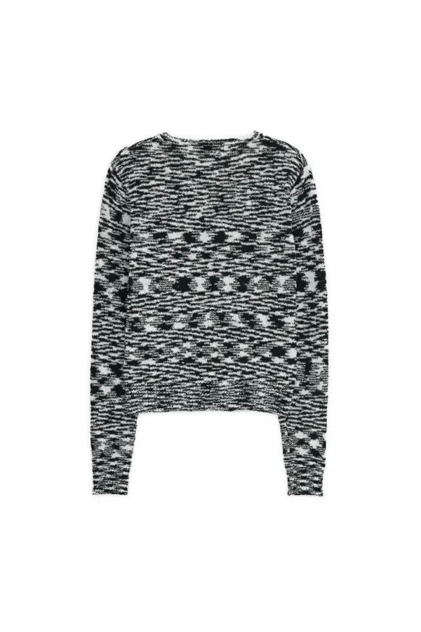 EASY BASIC ROUND NECK CARDIGAN, BLACK