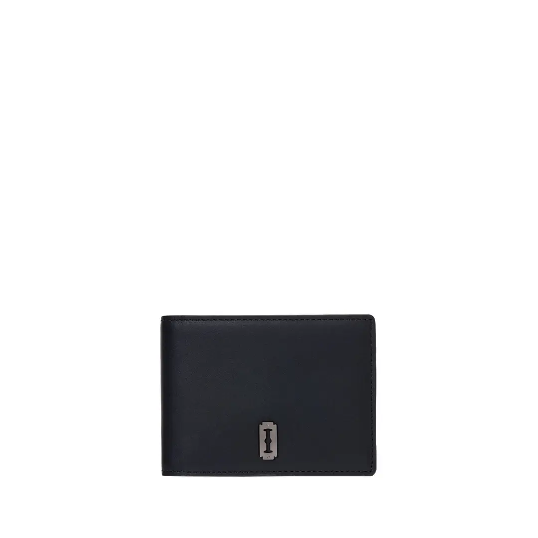 분크 [아울렛] Perfec Slim Half Wallet (퍼펙 슬림 반지갑) Black 상품 이미지 1