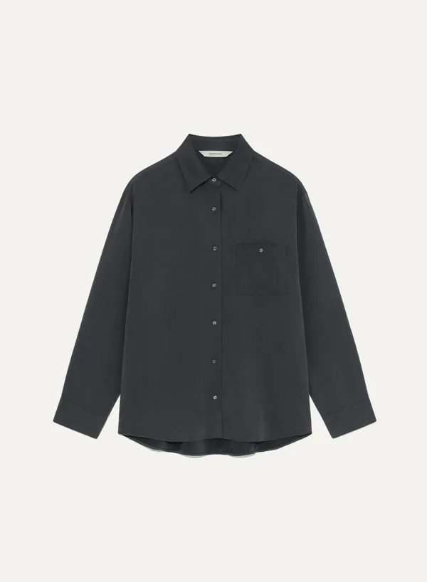 Elodie Shirt Charcoal Gray
