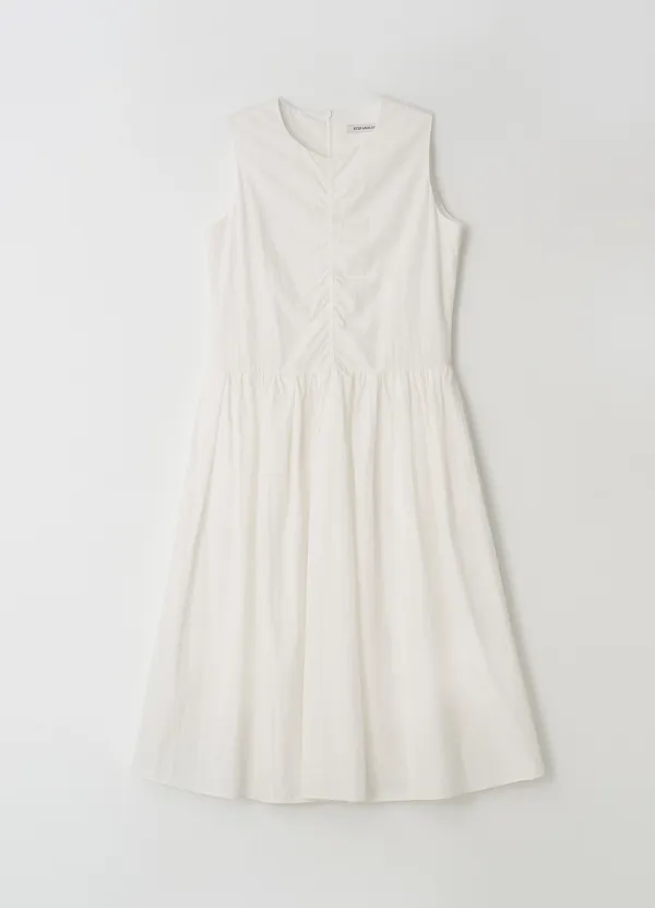 [2차] Pleated sleeveless one-piece_WHITE