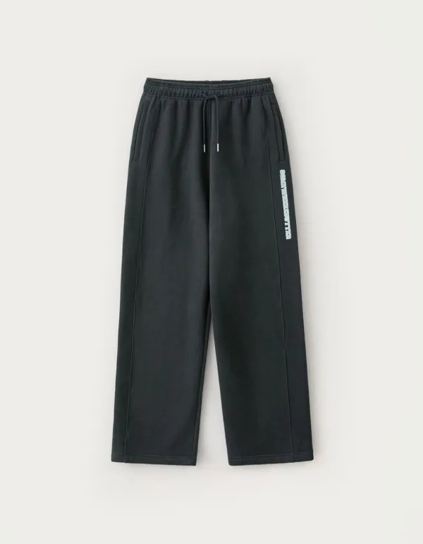 Square Logo String Sweatpants - Charcoal